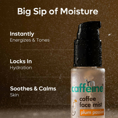 mCaffeine Plum Passion Hydrating Coffee Face Mist