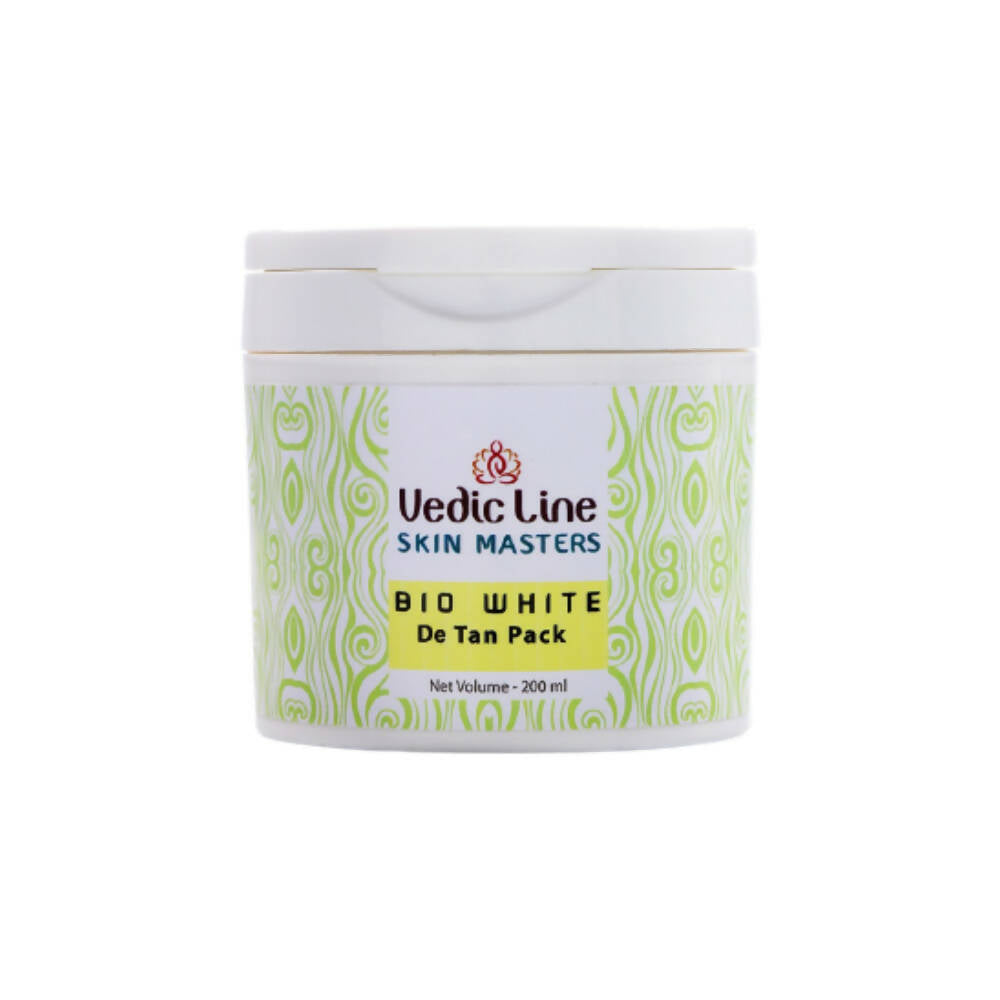 Vedic Line Skin Masters Bio White De Tan Face Pack - usa canada australia