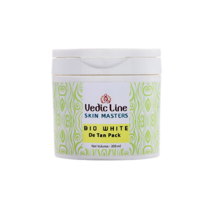 Vedic Line Skin Masters Bio White De Tan Face Pack - usa canada australia