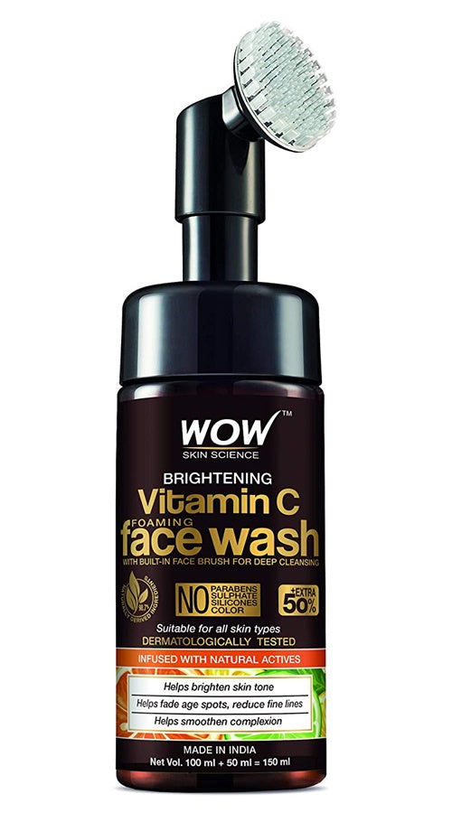 Wow Skin Science Brightening Vitamin C Foaming Face Wash