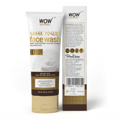 Wow Skin Science Greek Yoghurt Face Wash