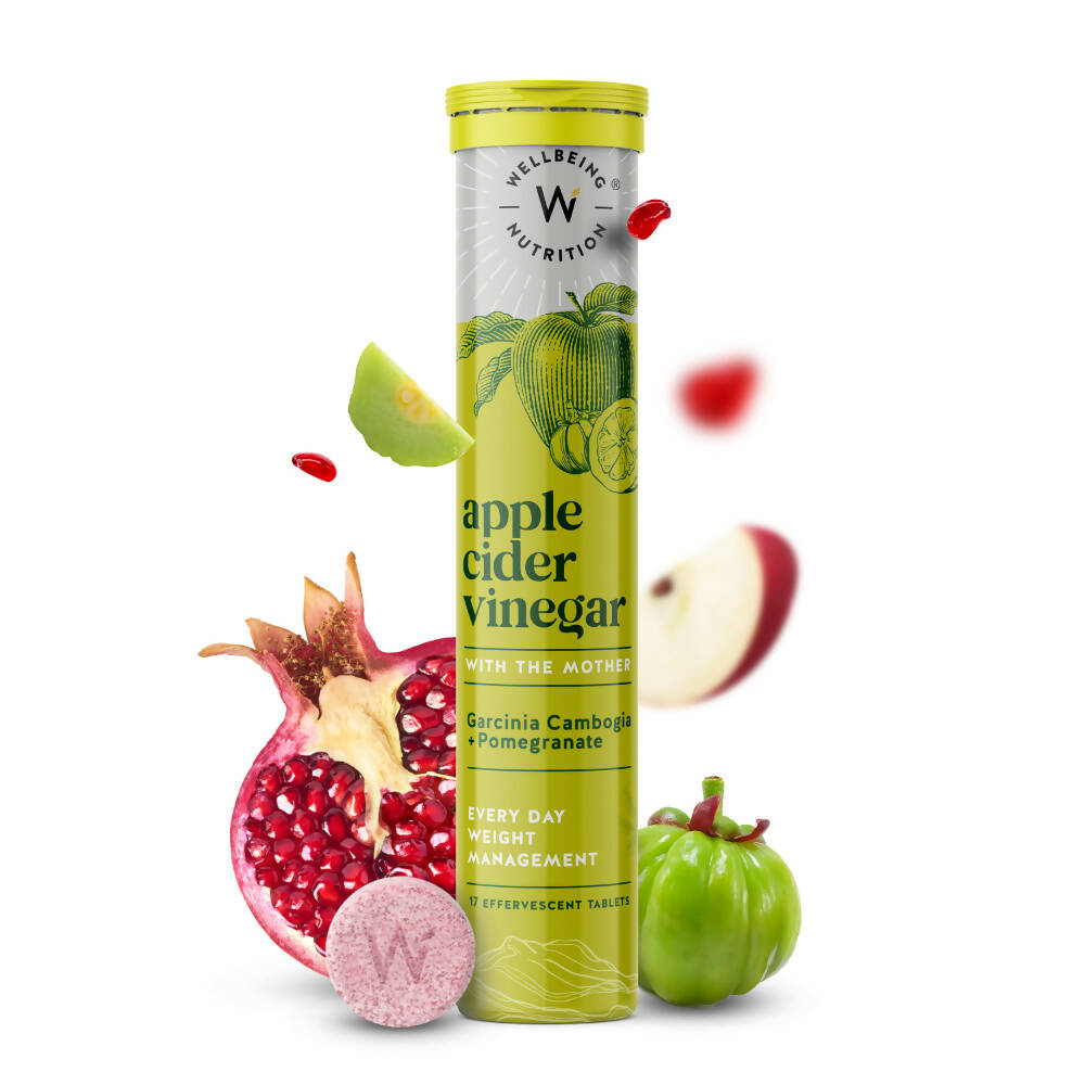 Wellbeing Nutrition Apple Cider Vinegar Effervescent Tablets - BUDEN