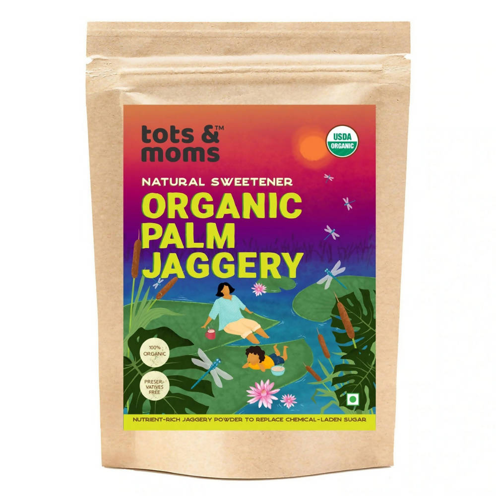 Tots and Moms Organic Palm Jaggery Sweetener - BUDNE