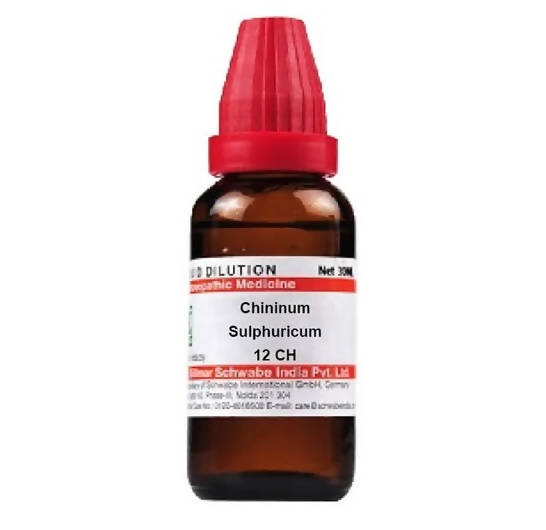 Dr. Willmar Schwabe India Chininum Sulphuricum Dilution 12 ch