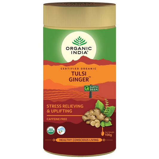 Organic India Tulsi Ginger Green Tea -  buy in usa 