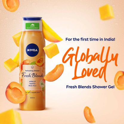 Nivea Fresh Blends Apricot Mango Rice Milk Body Wash