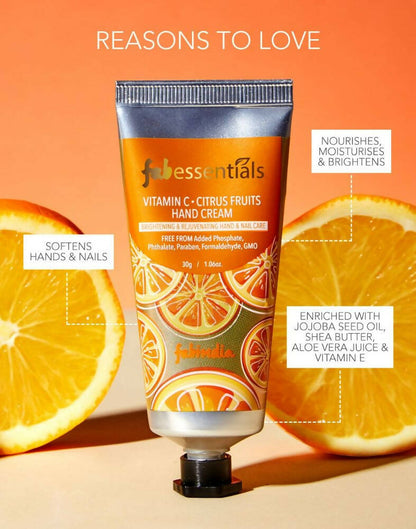 Fabessentials Vitamin C Citrus Fruits Hand Cream