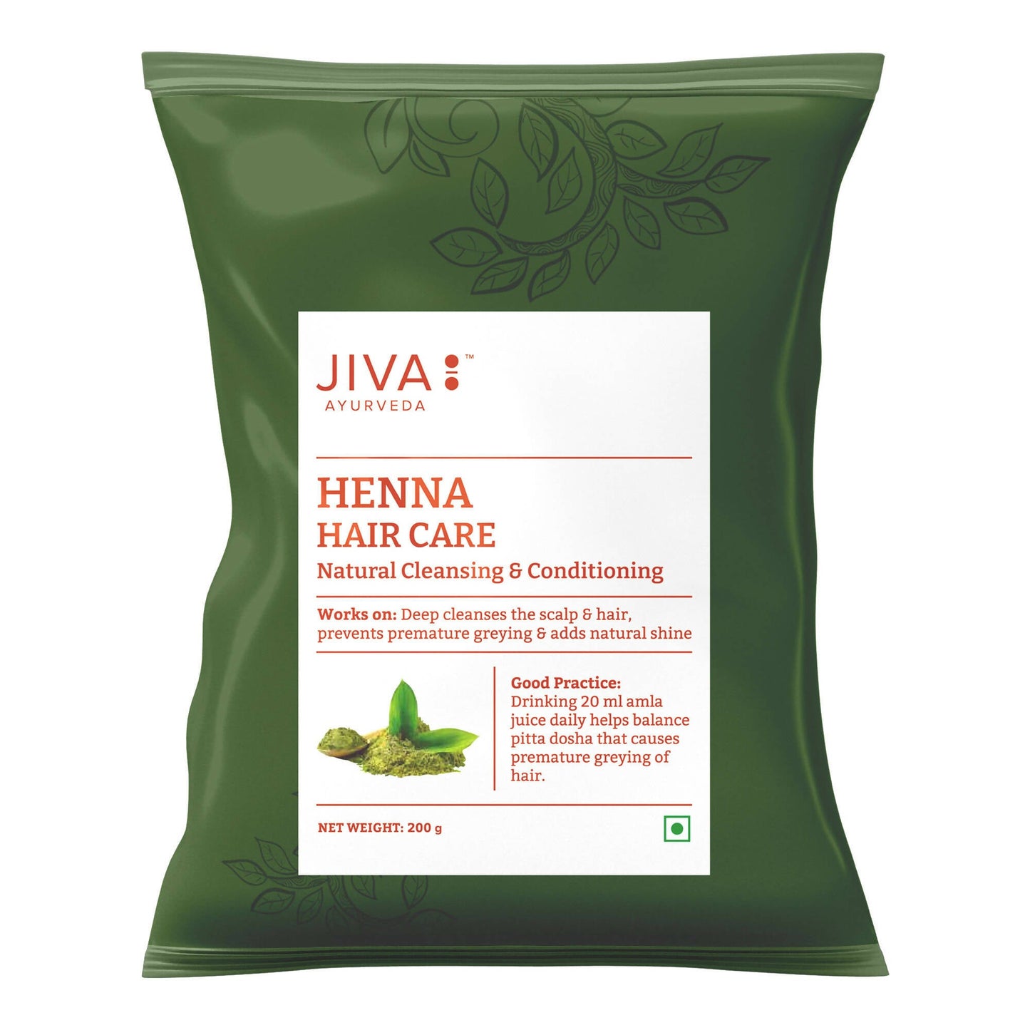 Jiva Ayurveda Henna Hair Care Powder