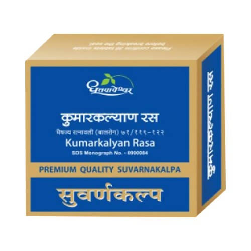 Dhootapapeshwar Kumarkalyan Rasa Premium Quality Suvarnakalpa Tablets