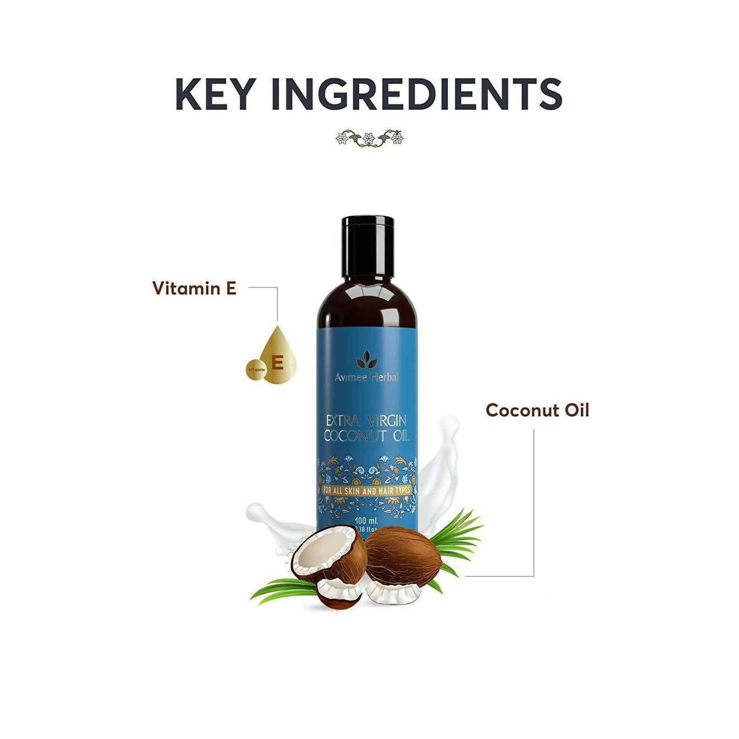 Avimee Herbal Extra Virgin Coconut Oil
