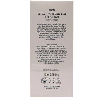 Lambre Ultra Hyaluronic Line Eye Cream Wrinkle Filler