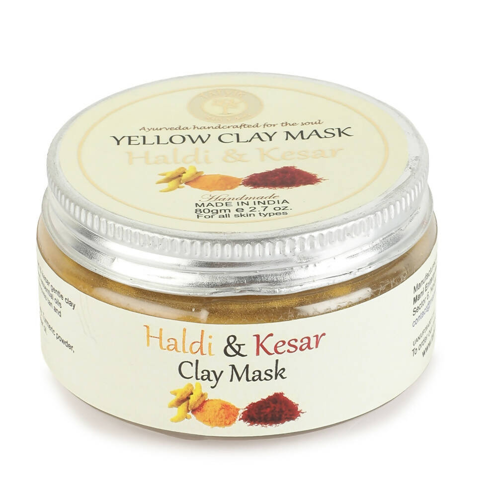 Tatvik Ayurveda Yellow Clay Mask ƒ?? Haldi and Kesar - usa canada australia