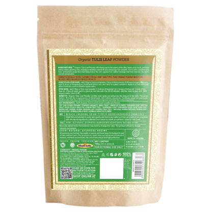 Khadi Natural Organic Tulsi Leaf Powder