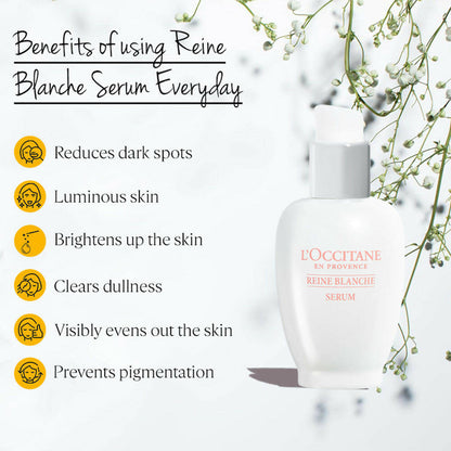 L'Occitane Reine Blanche Bright Revealing Serum