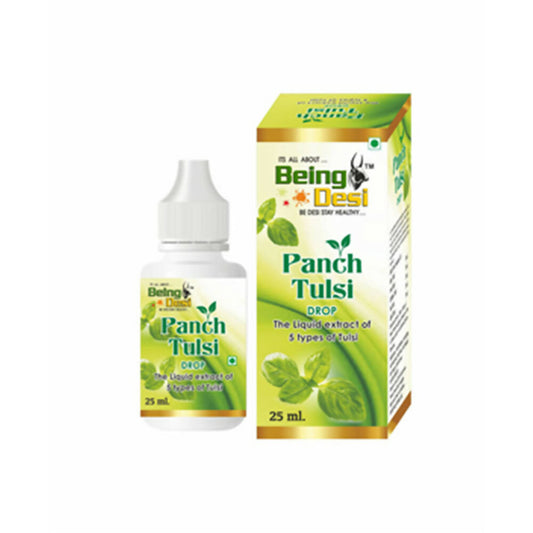 Being Desi Panch Tulsi Drops - usa canada australia