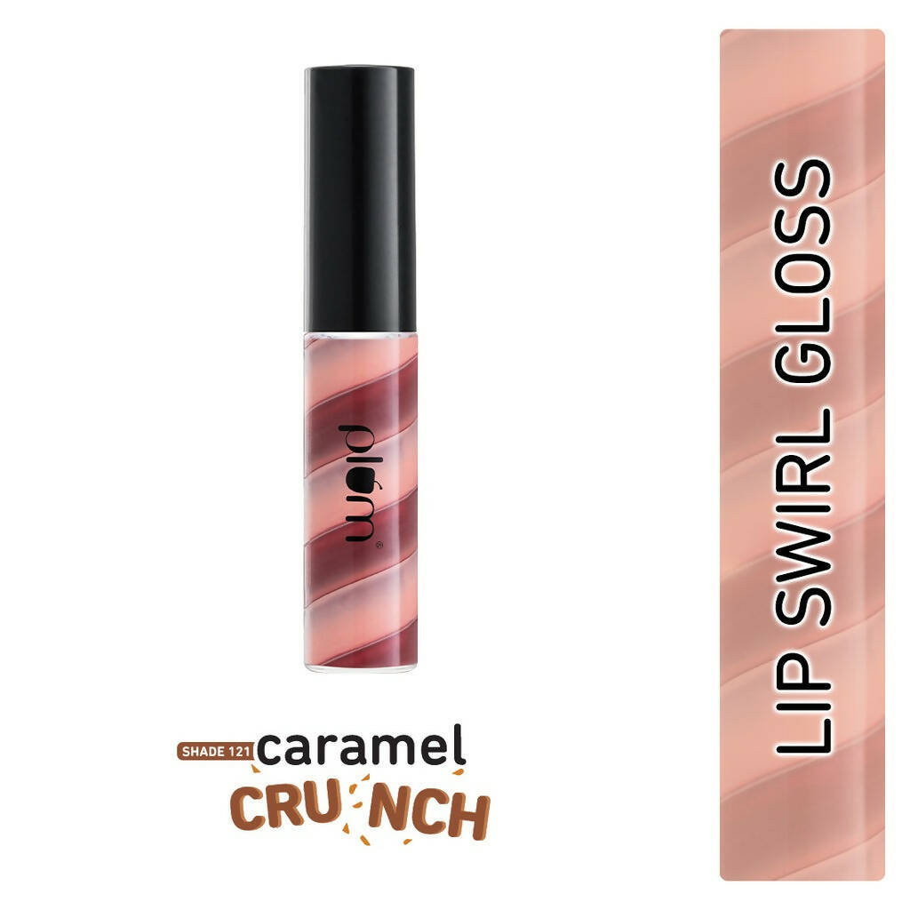 Plum Soft Swirl Lip Gloss 3 Shades In 1 & 121 Caramel Crunch