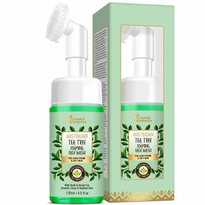 Oriental Botanics Australian Tea Tree Anti Acne Foaming Face Wash