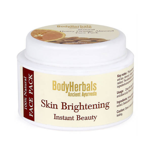 Bodyherbals Skin Brightening Orange Honey & Almond Face Pack