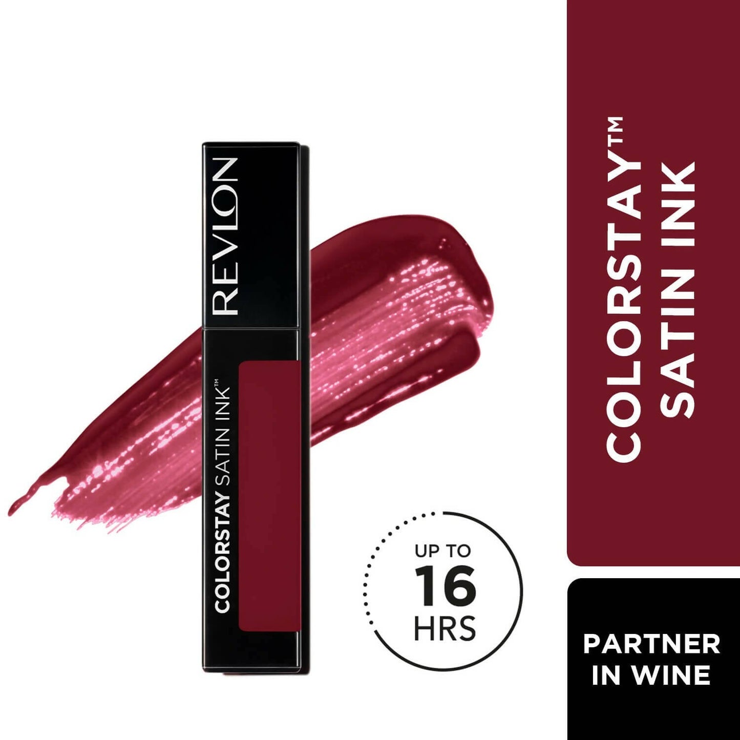 Revlon Colorstay Satin Ink Liquid Lip Color - Partner In Wine