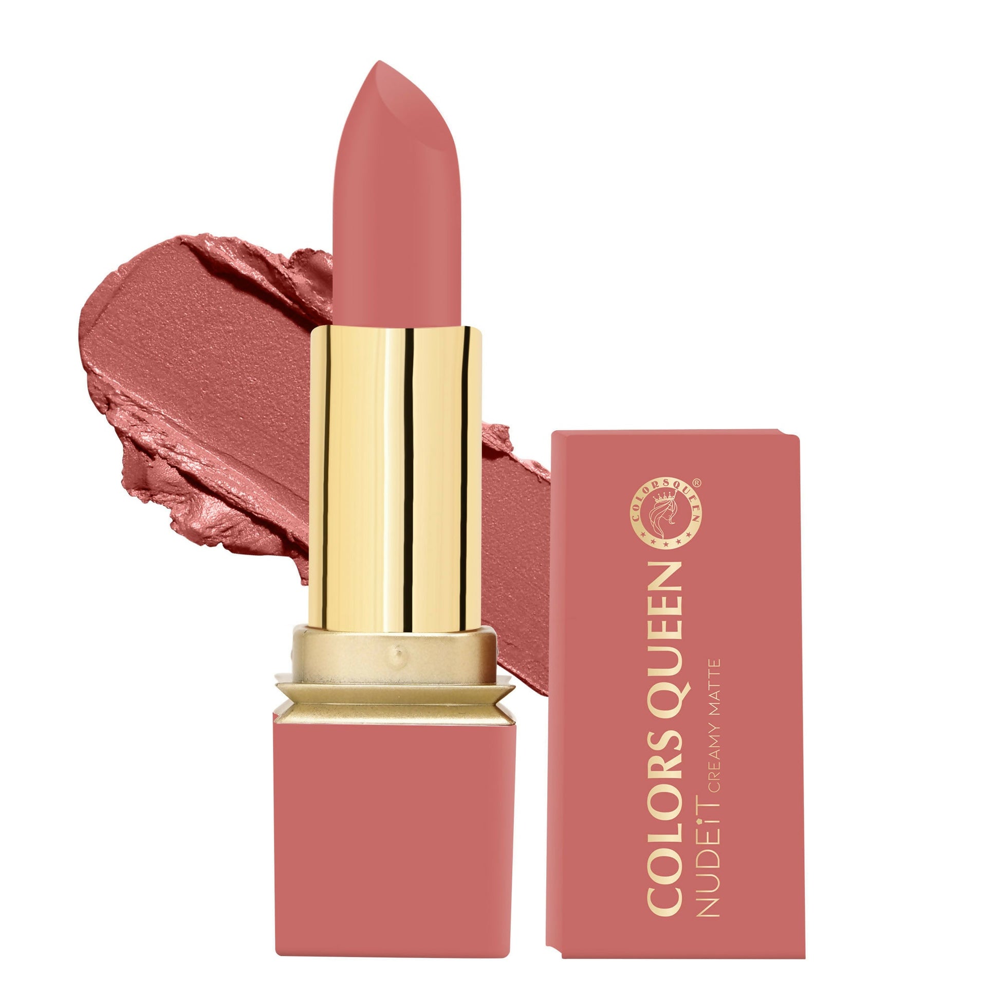 Colors Queen Nude It Creamy Matte Lipstick - Coral Kiss