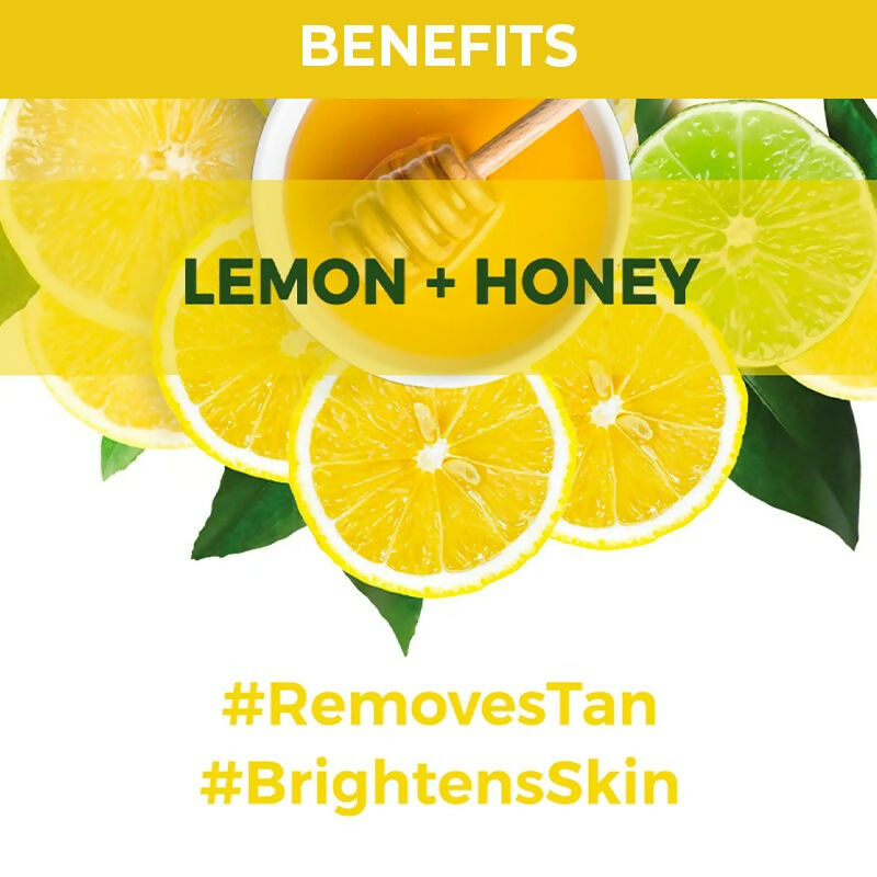 Nykaa Skin Secrets Indian Rituals Lemon + Honey Sheet Mask For Glowing & Clear Skin