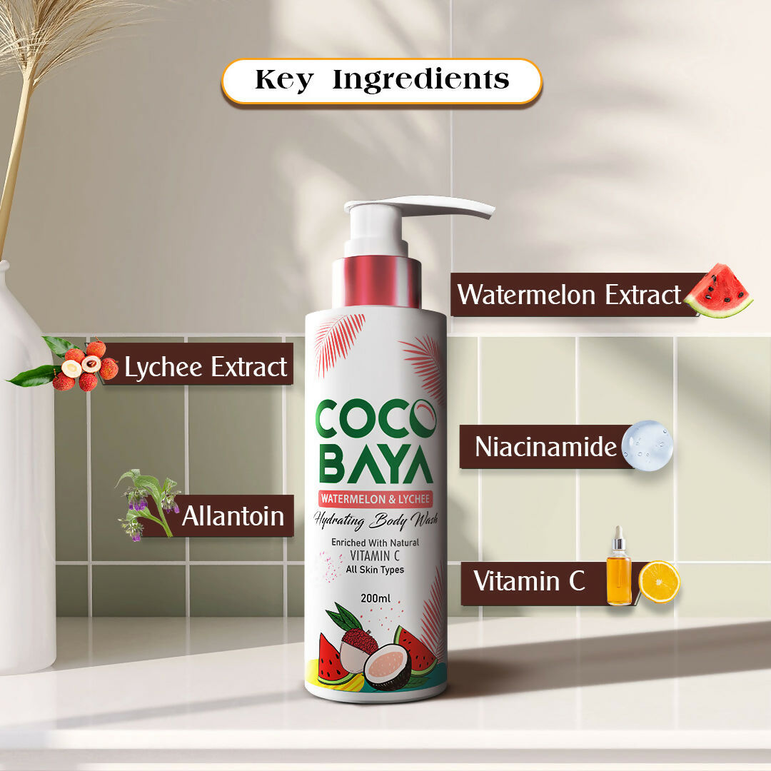 Cocobaya Watermelon & Lychee Body Wash