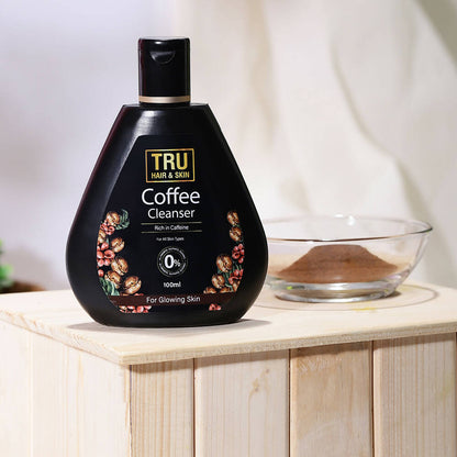 Tru Hair & Skin Coffee & Hyaluronic Acid Face Cleanser