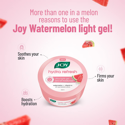 Joy Hydra Refresh Ultra Light Gel With Watermelon & Vitamin E