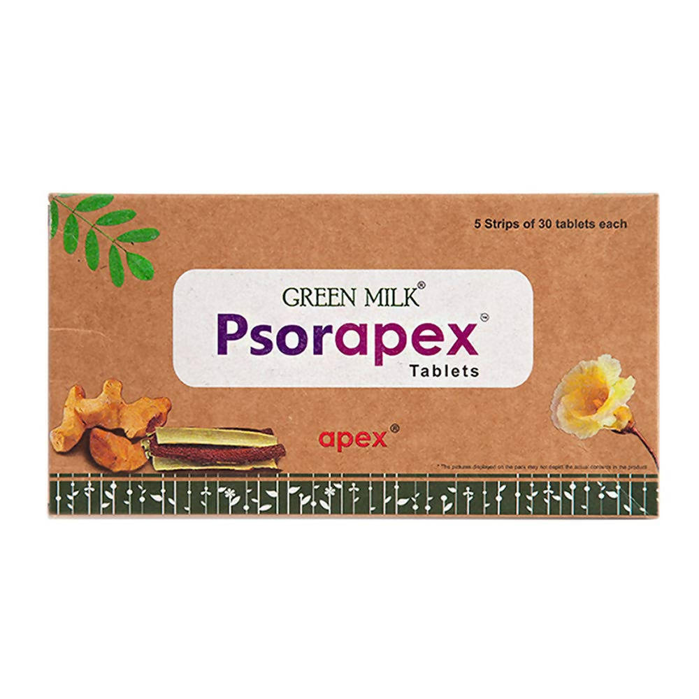 Apex Ayurvedic Green Milk Psorapex Tablets