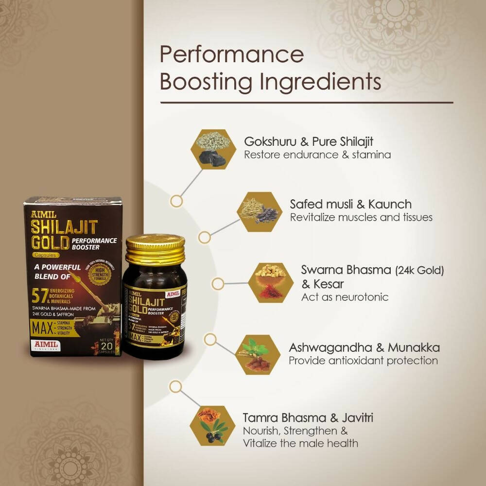 Aimil SJ Gold Capsules ’??? Performance Booster