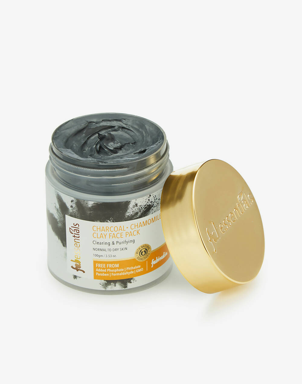 Fabessentials Charcoal Chamomile Clay Face Pack