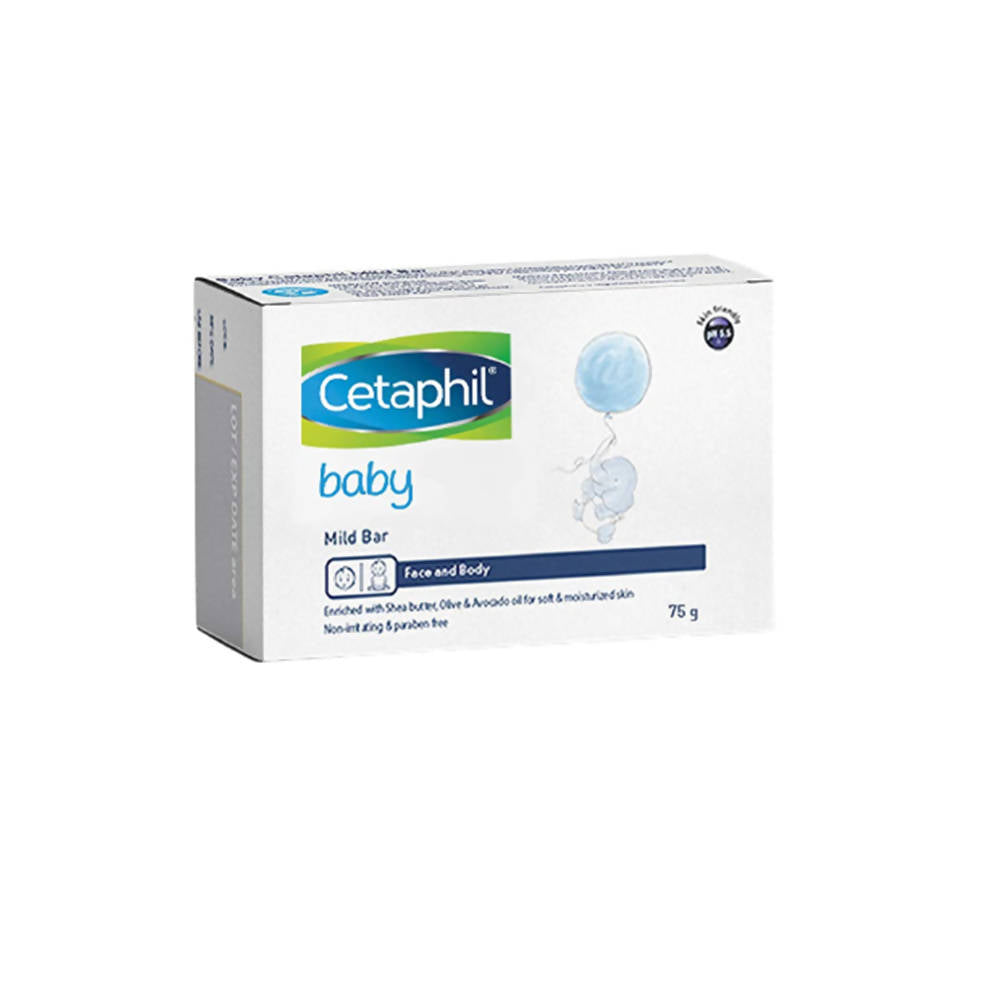 Cetaphil Baby Mild Bar Face & Body 75 gm