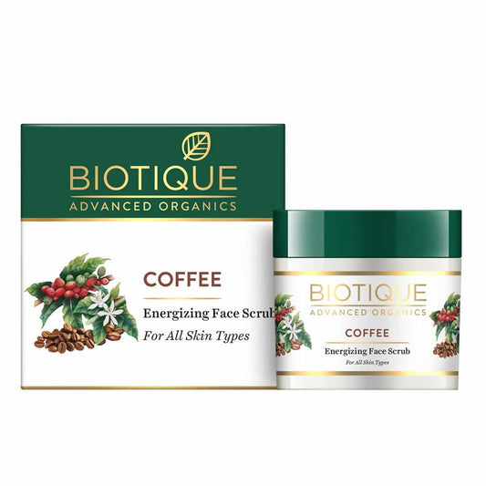 Biotique Advanced Organics Coffee Energizing Face Scrub - BUDNE