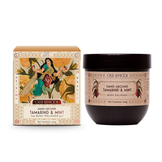 Old School Rituals Tamarind & Mint Body Polisher Natural Exfoliating Body Scrub