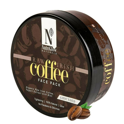 NutriGlow NATURAL'S Raw Irish Coffee Face Pack - BUDNEN