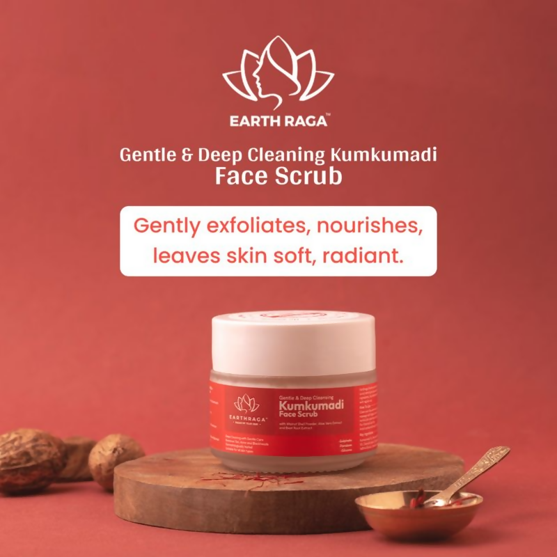 Earthraga Kumkumadi Face Scrub