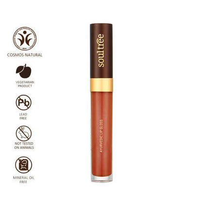 Soultree Ayurvedic Lip Gloss - Rich Earth