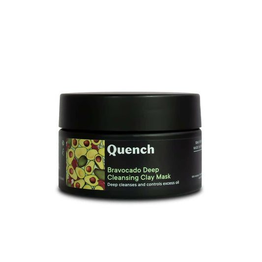 Quench Botanics Bravocado Deep Cleansing Clay Mask - usa canada australia