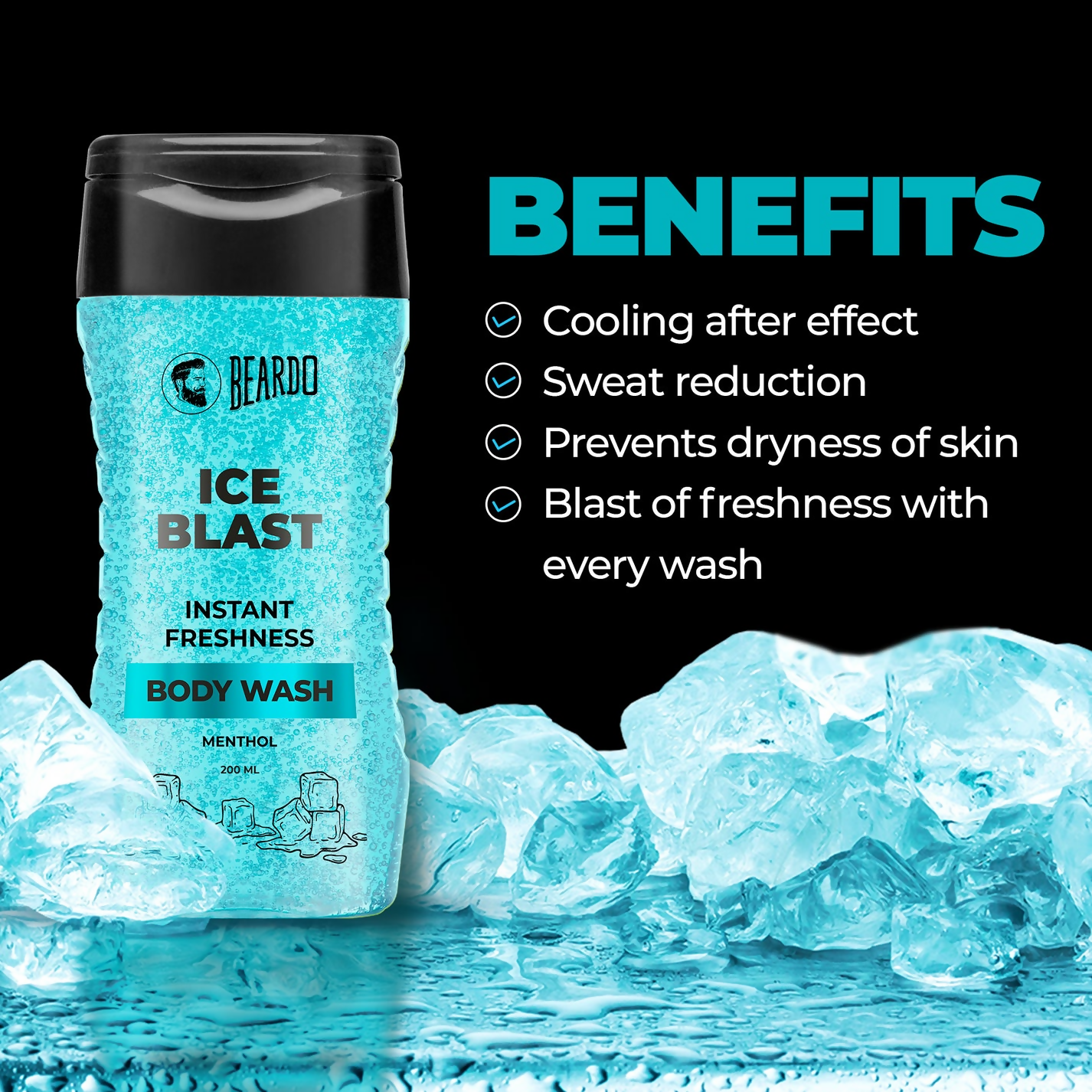 Beardo Ice Blast Body Wash