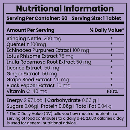 Meadbery Lung Detox Tablets