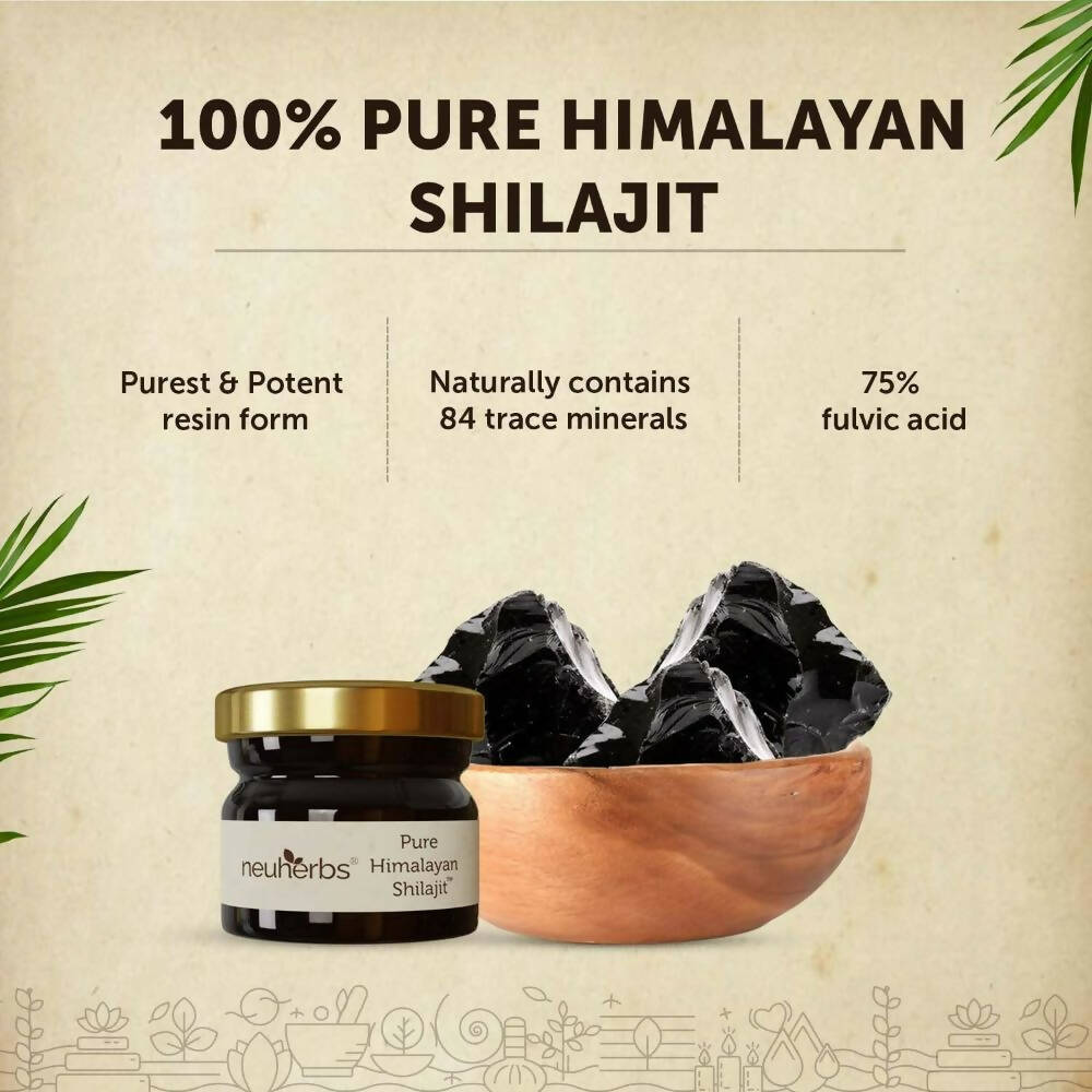 Neuherbs Pure & Original 100% Ayurvedic Himalayan Sj /Sj Resin