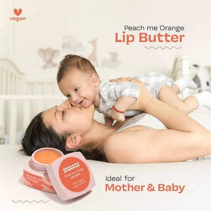 Maate Lip Butter | Packed with Vitamin C For Ultra Moisturized Lips | Enriched with Peach And Orange