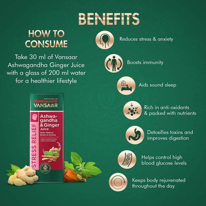 Baidyanath Vansaar Ashwagandha & Ginger Juice