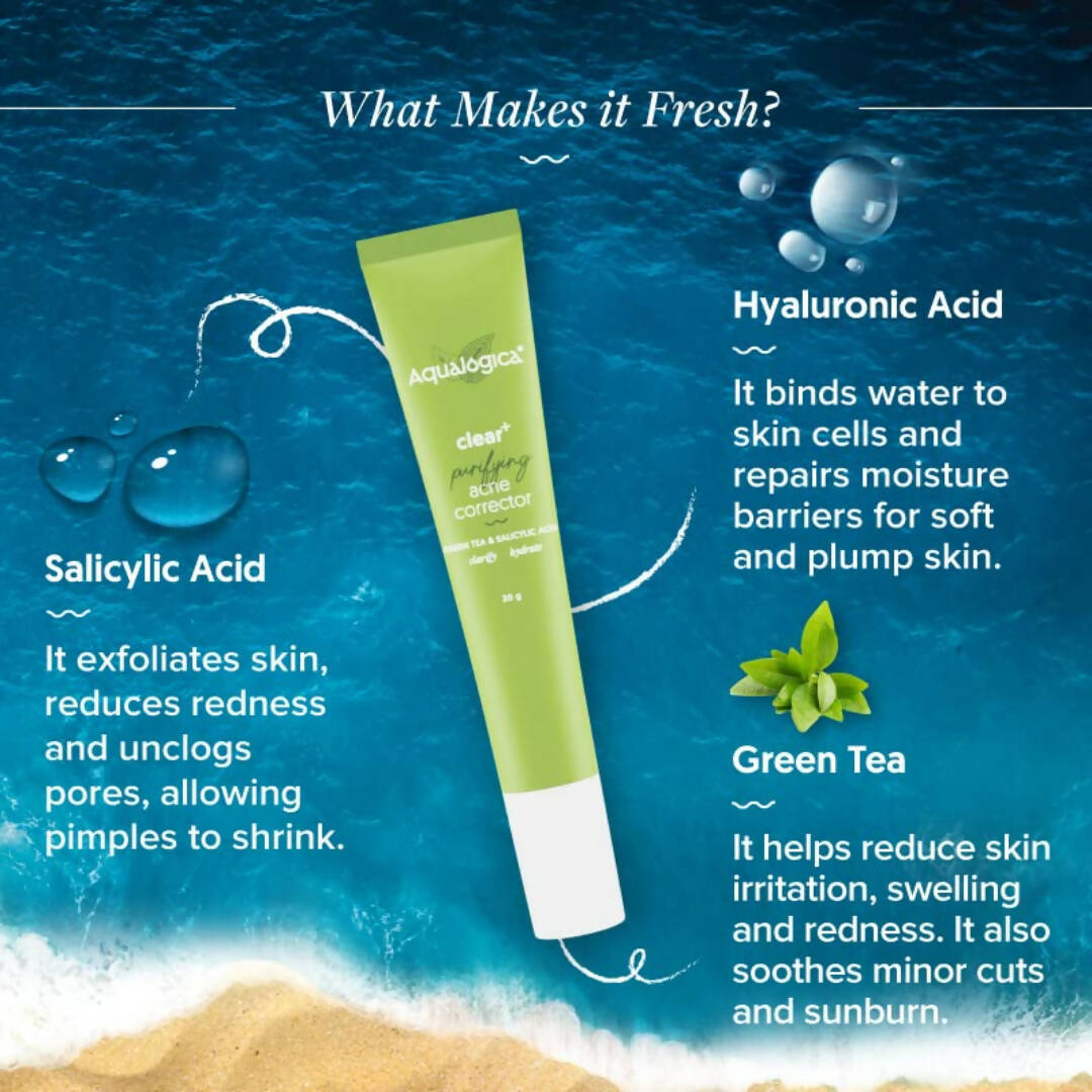 Aqualogica Clear+ Purifying Acne Corrector