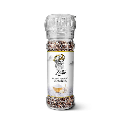 Lunn Burnt Garlic Seasoning with Grinder -  USA, Australia, Canada 