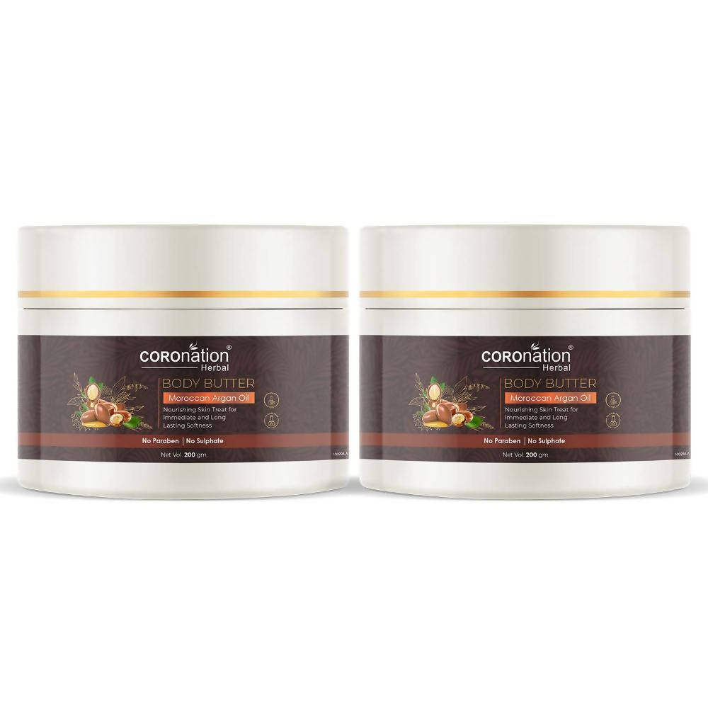 Coronation Herbal Moroccan Argan Oil Body Butter - usa canada australia