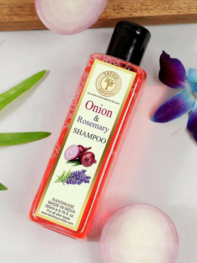 Tatvik Ayurveda Onion & Rosemary Shampoo