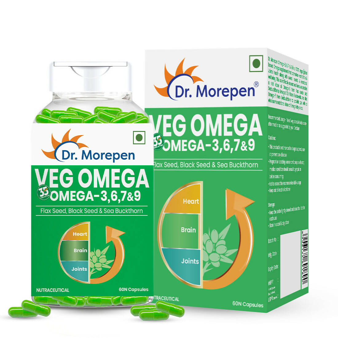 Dr. Morepen Veg-Omega Veg Capsules -  buy in usa 