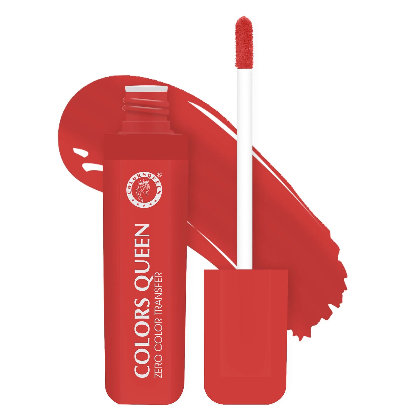 Colors Queen Zero Color Transfer Liquid Lipstick - Retro Red