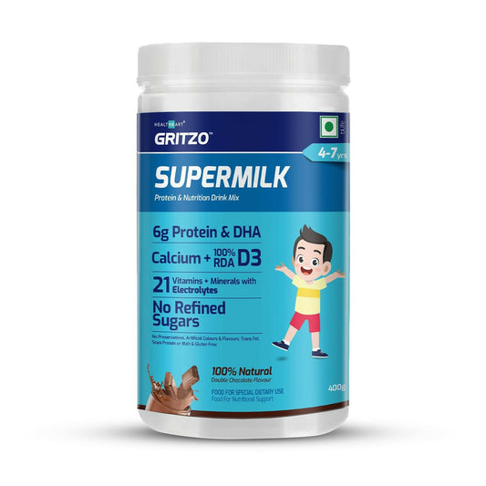 Gritzo SuperMilk 4-7y (Active Kids) Health Drink for Kids - BUDNE